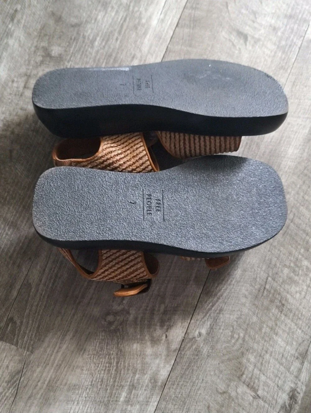 Free People Size 7 Mandy Weave Women's Sandals